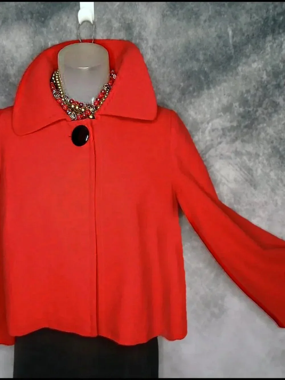 50s STYLE Red Swing Jacket Retro Repro Rockabilly - 90s Nostalgiacore